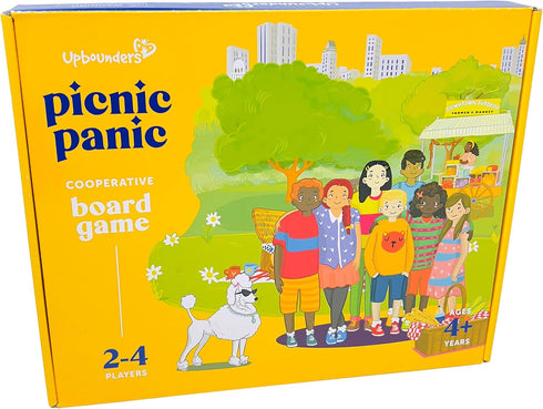 Picnic Panic Board Game for Kids 4-6 - Easy Cooperative Game about a Fun Cookout