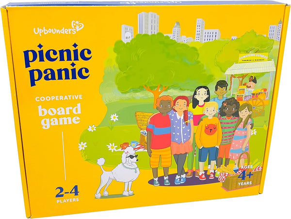Picnic Panic Board Game for Kids 4-6 - Easy Cooperative Game about a Fun Cookout