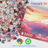 1000 Piece Puzzle for Adults - Iceberg Sakura Jigsaw Puzzles - Cherry Blossom & Mount Fuji Oil Painting