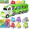 7-in-1 Toddler Truck Toys for 2 3 4 5 Year Old Boys