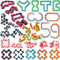 30 Pack Wacky Tracks Fidget Toys, Snap and Click Finger Sensory Toys, 24 Links Snake Puzzles for Stress Relief
