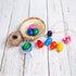 9 Set Washable Non-Toxic Egg Crayons for Toddlers - Color for Creative Play