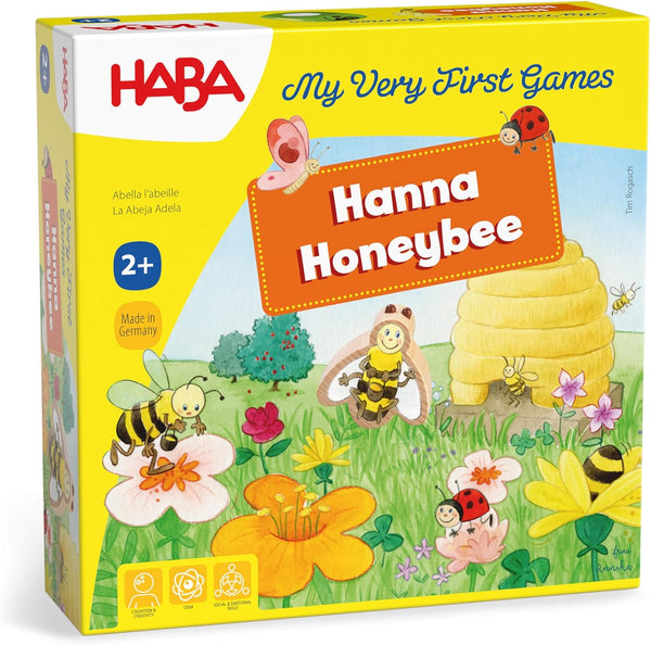 HABA My Very First Games Hanna Honeybee - 2 Cooperative Color Die