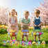 Holydeck 24 Pcs PreFilled Easter Eggs with Plush Toys Keychain Decoration Stuffed Toy Great for Kids Boys Girls Easter