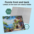 1000 1000-Pieces 28 20 inch MISITU Pieces Jigsaw Puzzles for Adults Puzzles Art Jigsaw Puzzles Impossible Hard