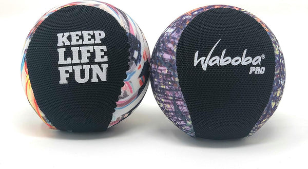 Waboba Pro Bouncing Balls Pool Toys Set, 2 Pack Bundle for Lake & Pool, Summer Gift for Kids
