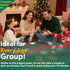 2-8 OHOME Back to School Supplies - Christmas Card Game Snowman Sock Cane Bell Hat for Family Kids Adults Teens Easter