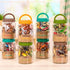 60pcs Playset 3+ Terra by Battat Insects & Bugs Toy Tube Mini Plastic Creepy Crawly Animal Figurines for Kids Realistic