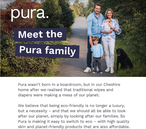 2 (7-13 lbs) 3 Packs 29 (87 Pura Hypoallergenic Diapers, Size Totally Chlorine Free, Wetness Indicator, Suitable