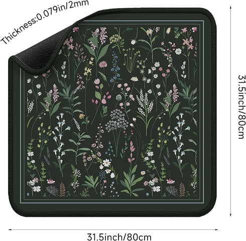 molovsiny Mahjong Mat for Table - Durable Mahjong Table Cover with Unique Design, Premium Mahjong Accessories, Perfect