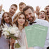 Green Theme Bridal Shower Games for 25 Guests, Bridal Word Scramble with Answer Card, Wedding Reception Party Supplies