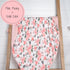 100% 6 47"x 47" LollyBanks Muslin Baby Blanket Cotton, Muslin Quilt Lightweight, Layers Soft Blanket for Girls, Toddler