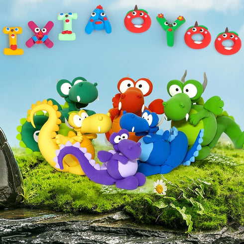 50 3 4 5 6 7 8+ Ixiaoyoo Air Dry Clay, Colors Modeling Magic Clay for Kids, Soft & Non-Sticky, Creative DIY School Arts