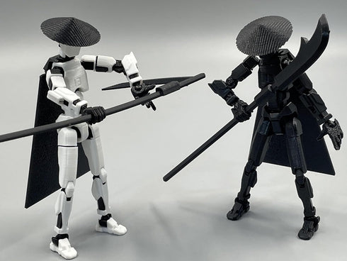 SANSGOUP 13 Set 3D T13 Lucky13 Dummy 13 Titan Action Figure (Assembly Completed), Printed Multi-Jointed Movable Mobile