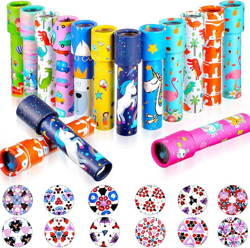 15 Pcs Classic Kaleidoscopes Kids Birthday Party Favor, Vintage Educational Toys, Stocking Stuffers, Goodie Bag Fillers
