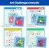 5-8-12 5, 6, 7, 8, 9, 10 STEM Toys Pixel Art Kit for Kids - Arts and Crafts for Boys & Girls - Educational Science Kits