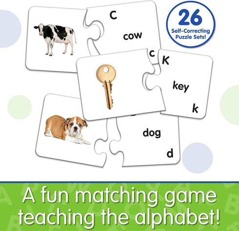 The Learning Journey: Match It! - ABCs Puzzle, Alphabet Puzzles for Kids Ages 2-5