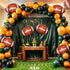 KatchOn 18 Inch Football Balloons for Party Decorations, Pack of 6 Foil Touchdown Balloons for Birthday Party
