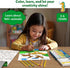 160+ 12 50 3, 4, 5, 6 Skillmatics Color & Learn Activity Book Learn Animals, Retractable Mess-Free Crayons & Pages
