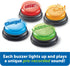 Learning Resources Lights and Sounds Buzzers - Classroom Must Haves Supplies, Kids Toys, Sound Effect Button, Family