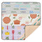 GuoChe Food Freshness Kitchen Utensils Pattern Cute Foldable Baby Activity Play Mat for