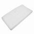 American Baby Company Heavenly Soft Chenille Fitted Contoured Changing Pad Cover, White