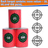 POKONBOY Soft Bullet Target, EVA Dart Target Compatible with Nerf Blasters for Kids