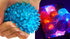 (12 Pack) 695-12p JA-RU Light Up Spiky Balls for Kids Light Up Bouncy Balls, Spiky Fidget Toys, Sensory Bin Filler