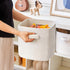 3 Pack 11 inch Closet, RUNKA Storage Cube Baskets - - Square Baskets for Woven Bins - Ideal for Toy Storage | White