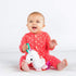 0 Bright Starts Unicorn Sparkle & Shine Plush Take-Along Stroller or Carrier Toy, Ages Month+, Pink