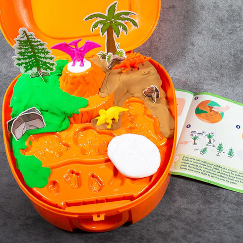 Dinosaur Adventure Pack by Horizon Group USA, STEM Kit with 16 Activities, Reusable Backpack & DIY Foam Dinosaur