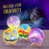 Paint Your Own Moon Lamp Kit, DIY 3D Space Moon Night Light, Art Supplies for Kids Ages 8-12, Birthday Gift