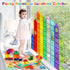 Dopyye 100 3 4 5 6 7 8 9 Magnetic Building Tiles for Kids, PCS Magnetic Blocks with Storage Bag, Magnet Tiles STEM