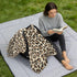 Mazeann Leopards Cheetah Print Cream Car Seat Cover Baby Breathable Soft Infant Carseat Covers Canopies Babies Carrier