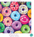 Buffalo Games - Delightful Donuts - 300 Large Piece Jigsaw Puzzle Multicolor, 18"L X 18"W