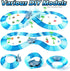 264 Set, 2 Set, 3-9 Coroiesty PCS Shark Race Tracks for Kids Toys, Glow in The Dark Magic Toy Shark Cars Track