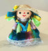 ALKIMIA INC Mexican Handmade Traditional Maria Farmer Rag Doll - 7 inches