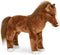 Bearington Blaze Plush Stuffed Animal, Brown Horse, 13.5 Inches