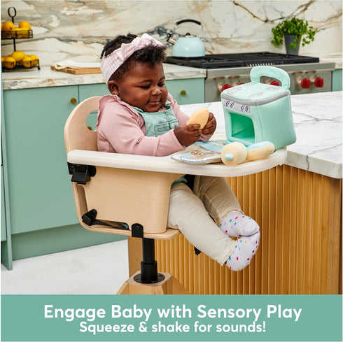 Baby GUND My First Baking Plush Playset, Sounds, Rattle, Squeaks, Crinkles, Ultra Soft Sensory Toy for Babies
