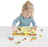 Melissa & Doug Pets Sound Puzzle - Wooden Peg Puzzle with Sound Effects (8 pcs) for Toddlers and Preschoolers