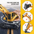 Construction Excavator Toy - Remote Control Hydraulic Digger Truck for Kids 6-9 Years Old