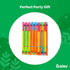 Boley Crayon Water Blasters - 16 Pack 23" Super Soaker Water Guns for Kids & Adults, Big Pool Party Game Set