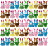 Deekin 100 Pack Mini Stuffed Animals Bulk Small Plush Animal Toys Stuffed