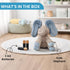 0 Dimple Kyle Elephant Stuffed Animal Toy - Animated Plush Blue Singing Elephant, Interactive Musical Peek-a-Boo