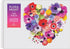 Flora Heart 750 Piece Shaped Puzzle from Galison – Vivid and Bright Featuring Julie Seabrook Ream's Work
