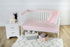 TL Care 28" 52", Cozy 3D Heavenly Soft Chenille Fitted Crib Sheet x Warm and Neutral Chenille Sheet, Pink Cloud