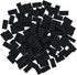 Strictly Briks Classic Bricks Starter Kit - 96-Piece Black 2x4 Set, Compatible with Major Brick Brands