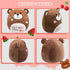 14.5“ Get Well Soon Teddy Bear Plush Pillow, Soft Stuffed Animal Body Pillow, Home Decoration Gift for Kids
