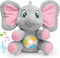 JOYIN Musical Elephant Plush Baby Toy, Stuffed Animal with Music & Light,