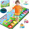 MOMUSE Piano Music Mat with 80 Sounds, Large Animal Car Touch Blanket